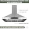 Anzzi 30-Inch Wall-mounted stainless steel-finished convertible range hood with aluminum filter RH-AZ0576ESS - alternate 5